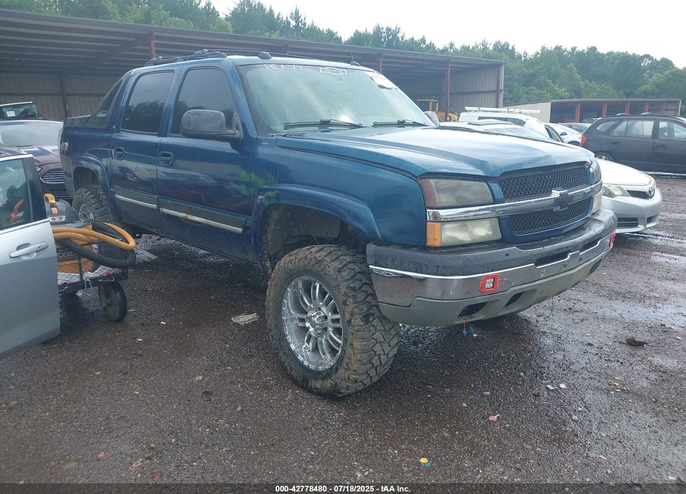 2005 CHEVROLET AVALANCHE 1500 Z71 VIN: 3GNEK12Z55G211397