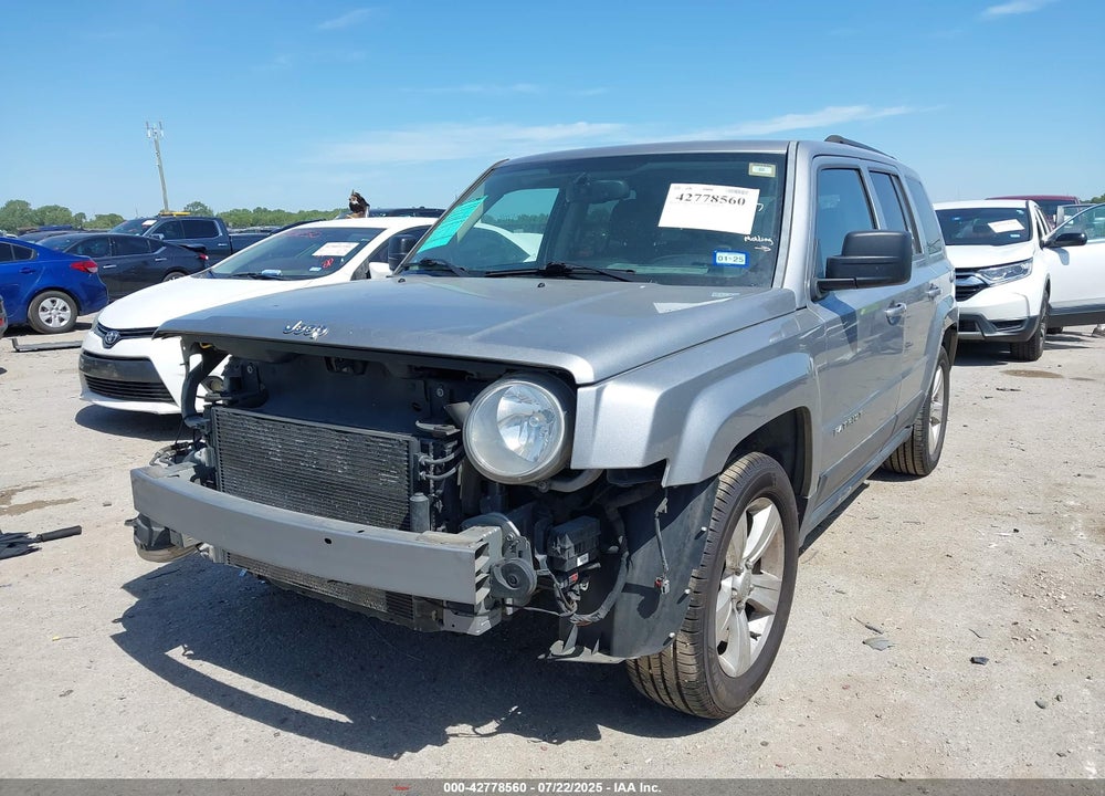 2016 JEEP PATRIOT VIN: 1C4NJPFA7GD609097