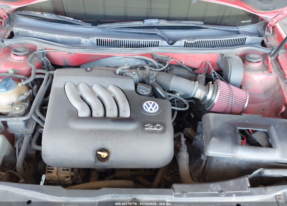 2000 VOLKSWAGEN GOLF GL VIN: WVWBA21J4YW301954