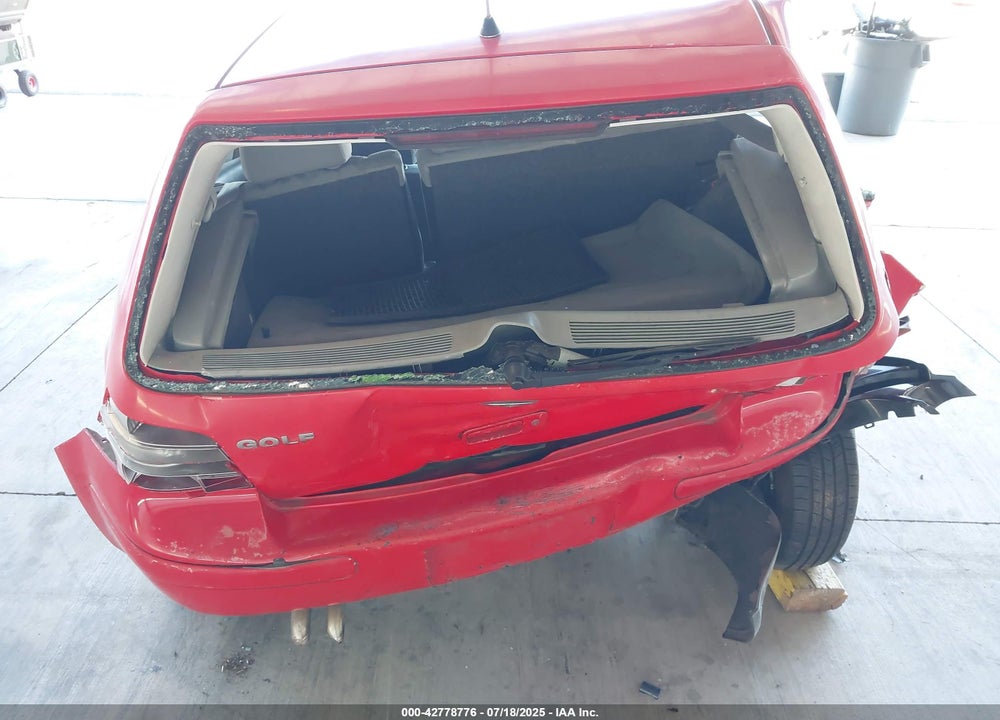 2000 VOLKSWAGEN GOLF GL VIN: WVWBA21J4YW301954