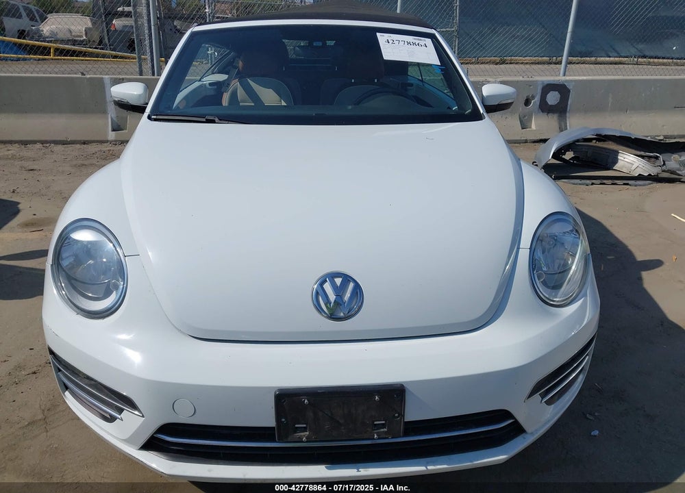 2017 VOLKSWAGEN BEETLE VIN: 3VW517AT5HM822139