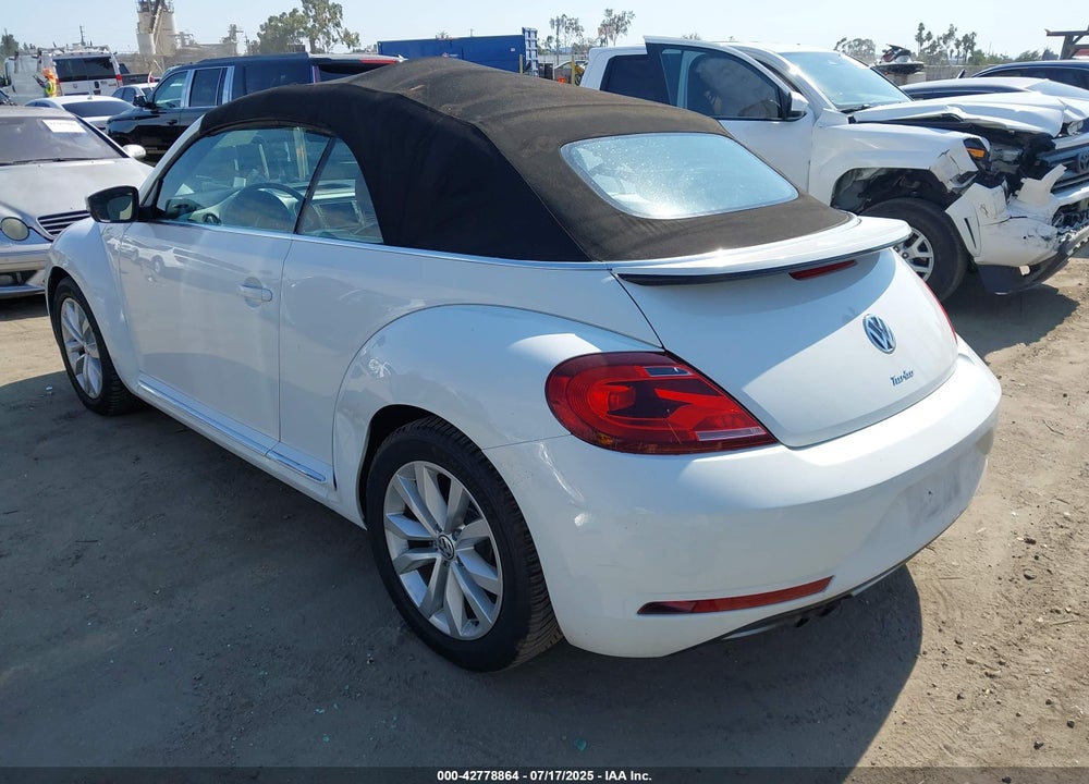 2017 VOLKSWAGEN BEETLE VIN: 3VW517AT5HM822139