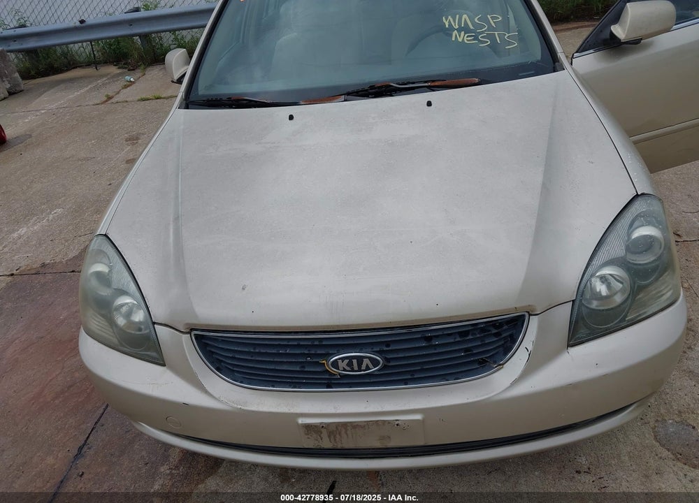 2006 KIA OPTIMA EX V6 (NEW)/LX V6 (NEW) VIN: KNAGE124465026311