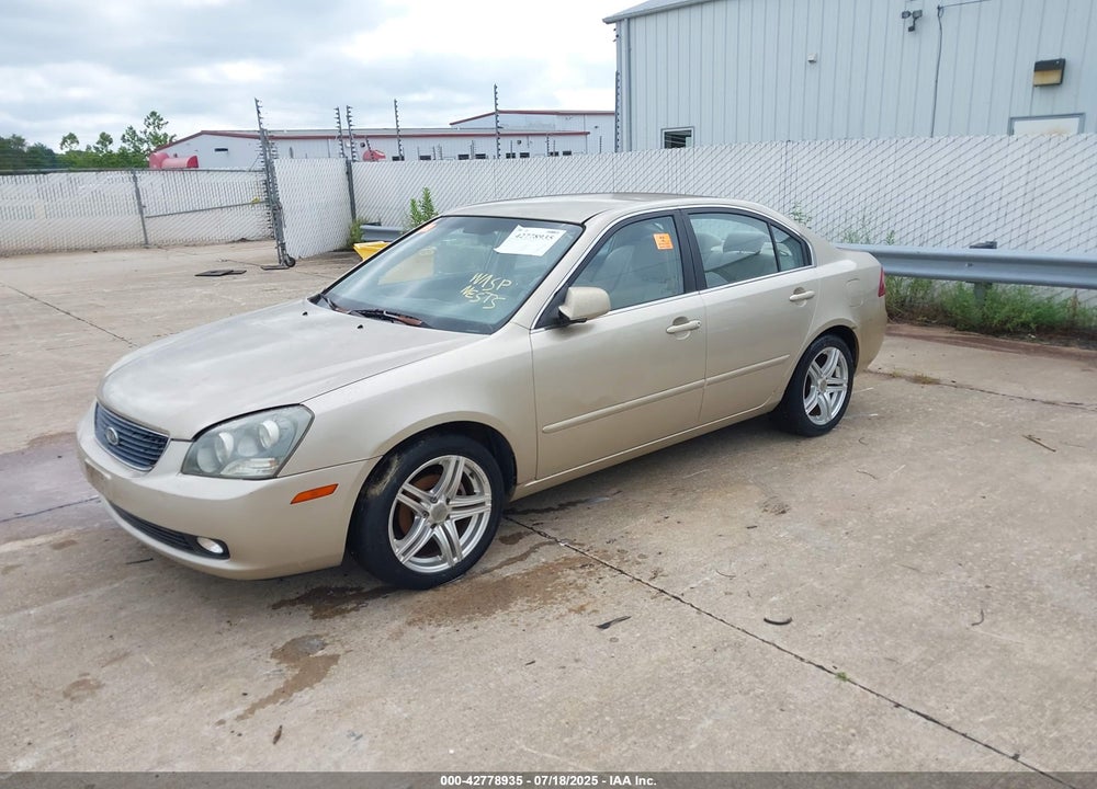 2006 KIA OPTIMA EX V6 (NEW)/LX V6 (NEW) VIN: KNAGE124465026311