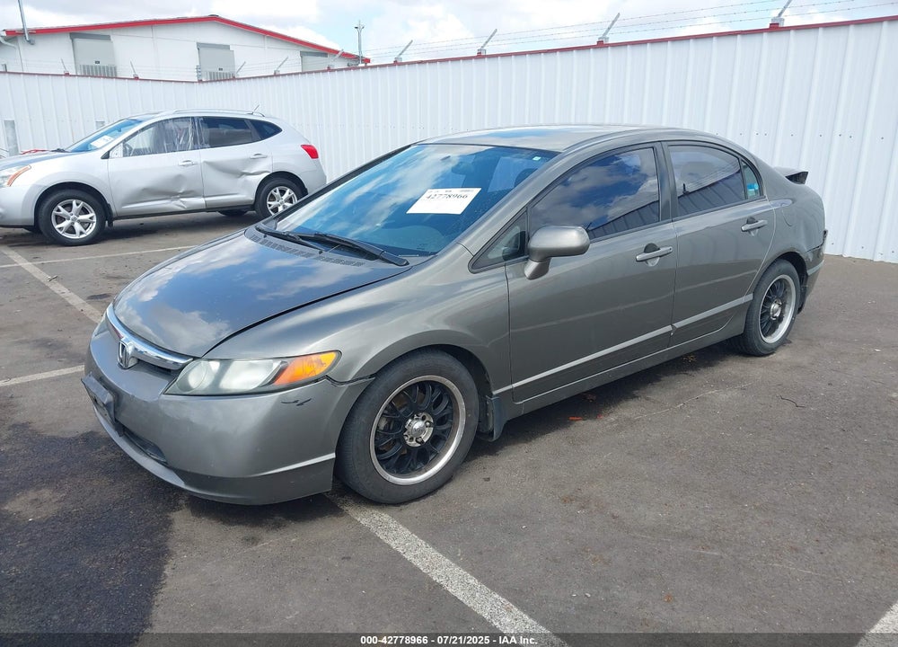 2007 HONDA CIVIC LX VIN: 2HGFA16587H304622
