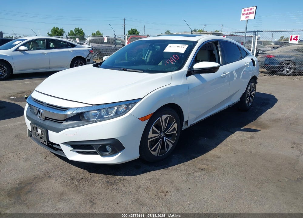 2017 HONDA CIVIC VIN: 19XFC1F76HE202193