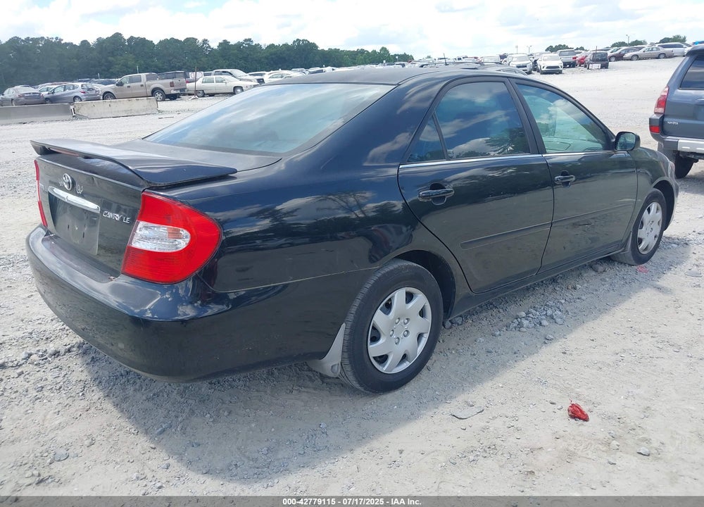 2004 TOYOTA CAMRY LE VIN: 4T1BE32K34U370850