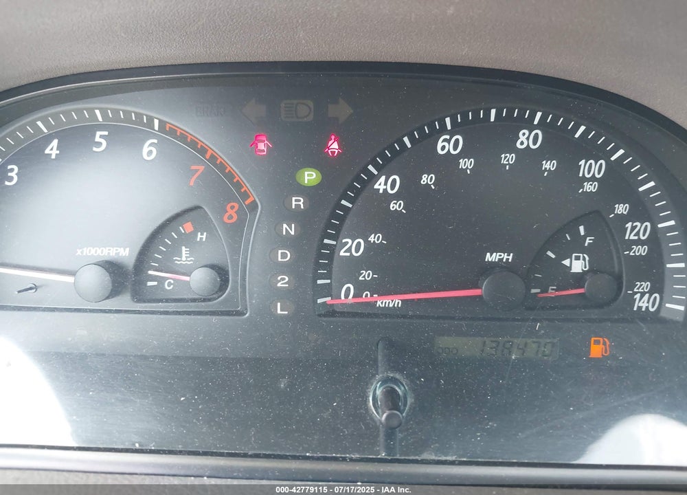 2004 TOYOTA CAMRY LE VIN: 4T1BE32K34U370850