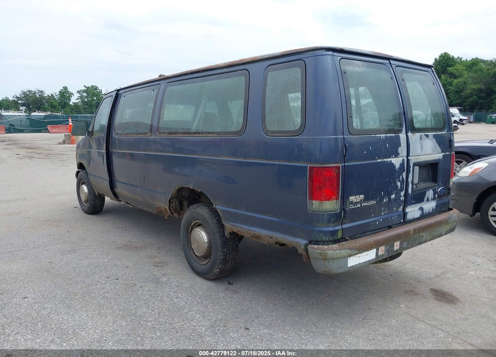 1998 FORD SUPER CLUB WAGON XL/XLT VIN: 1FBSS31L9WHA43828