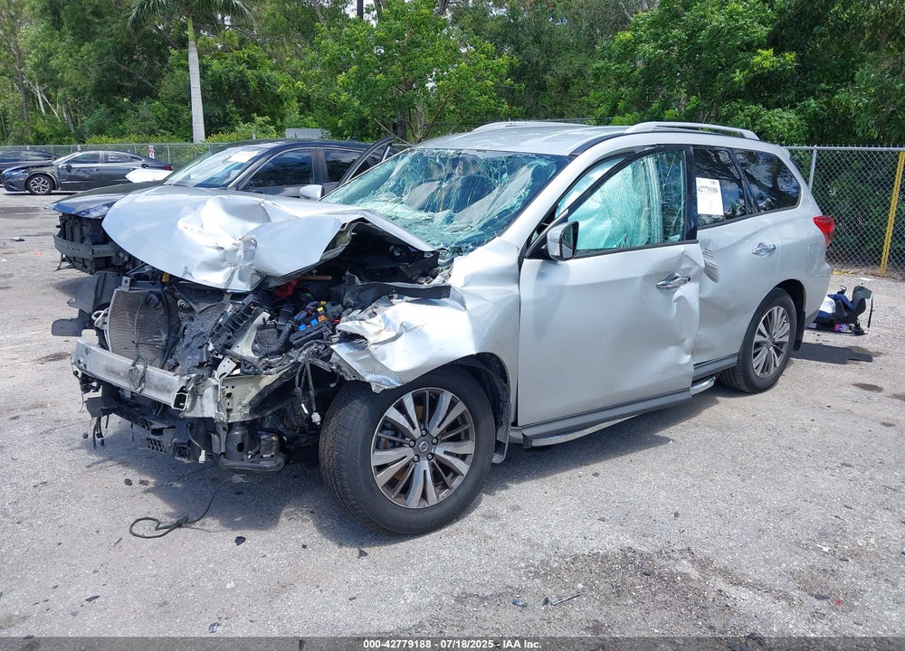 2018 NISSAN PATHFINDER SV VIN: 5N1DR2MN7JC676854