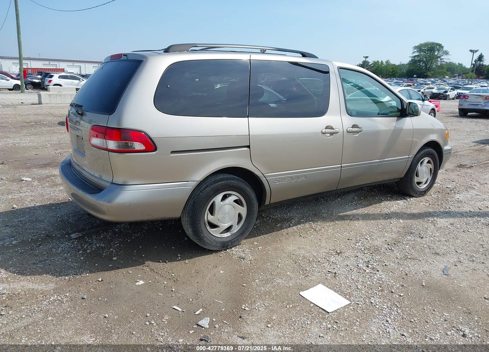 2002 TOYOTA SIENNA LE VIN: 4T3ZF13C72U504142