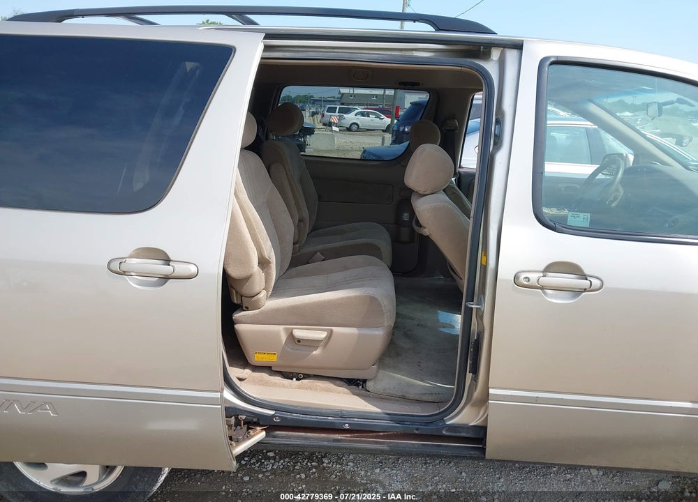 2002 TOYOTA SIENNA LE VIN: 4T3ZF13C72U504142