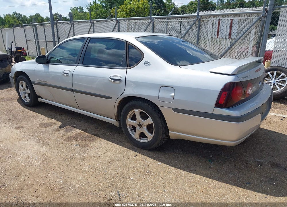 2002 CHEVROLET IMPALA VIN: 2G1WH55K229248567