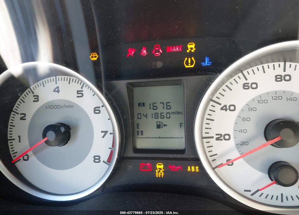 2014 SUBARU IMPREZA 2.0I VIN: JF1GJAA67EG026782