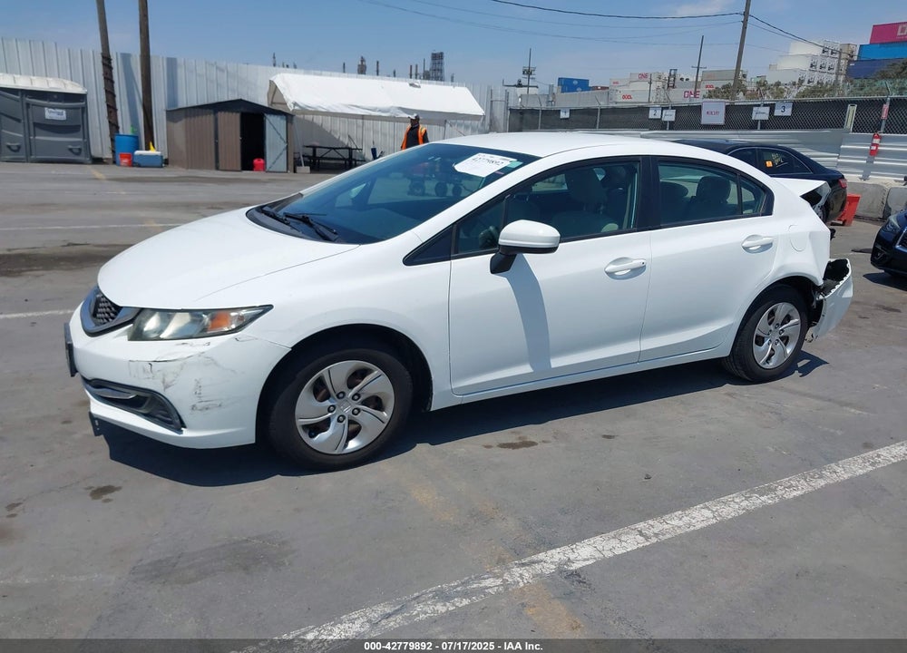 2014 HONDA CIVIC VIN: 19XFB2F50EE262067