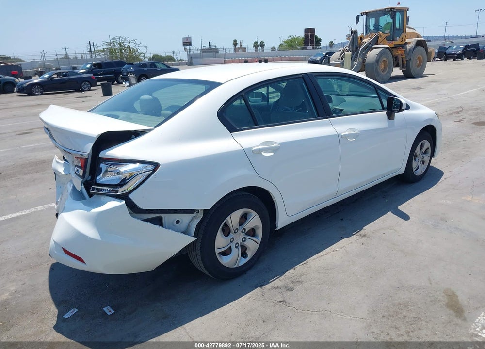 2014 HONDA CIVIC VIN: 19XFB2F50EE262067