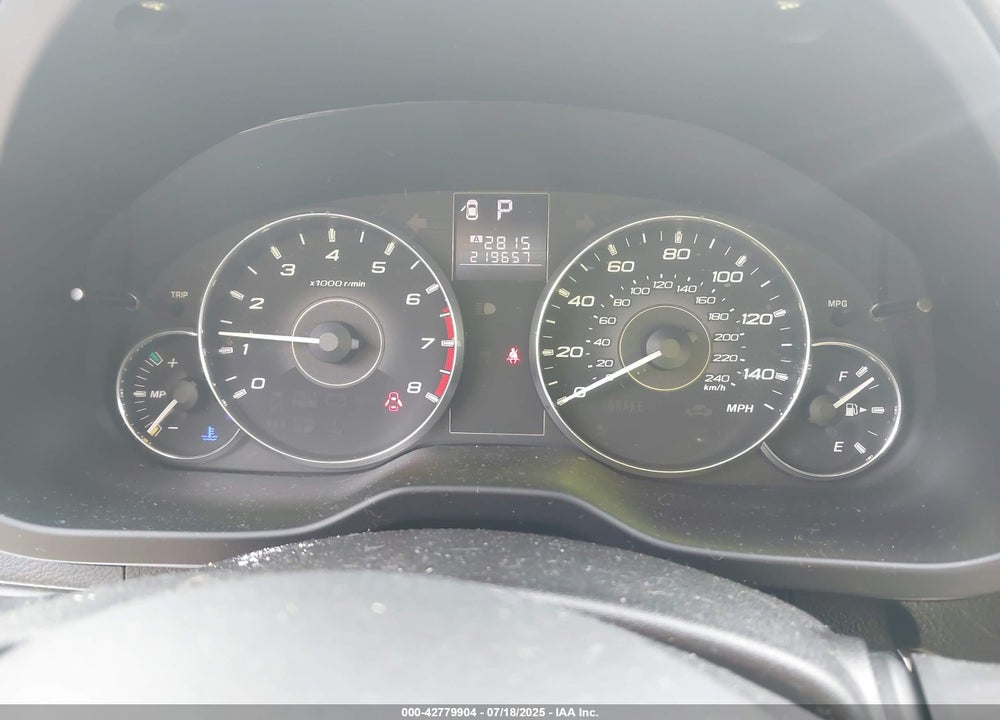2011 SUBARU OUTBACK VIN: 4S4BRCBC2B3335782