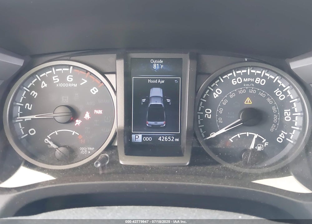 2017 TOYOTA TACOMA TRD OFF ROAD VIN: 5TFSZ5AN3HX070908