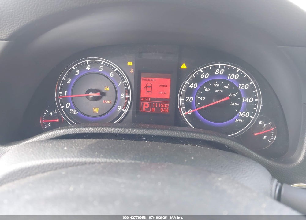 2008 INFINITI G37 VIN: JNKCV64E48M130356