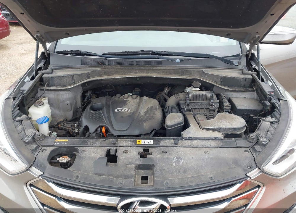 2013 HYUNDAI SANTA FE VIN: 5XYZU3LB5DG121813