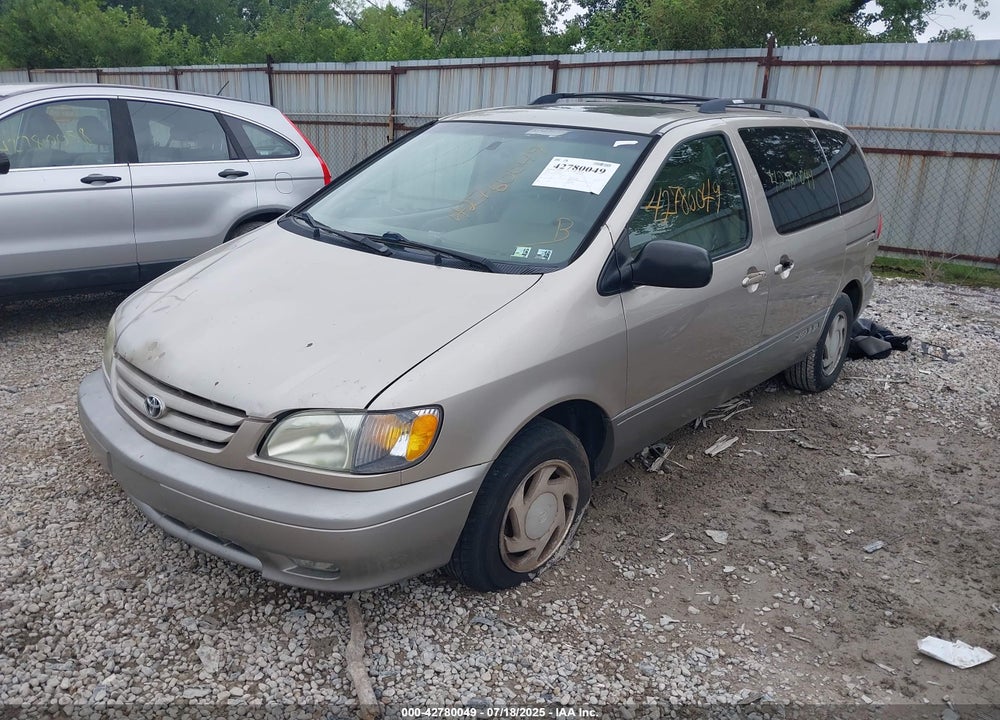 2002 TOYOTA SIENNA VIN: 4T3ZF13C42U499868