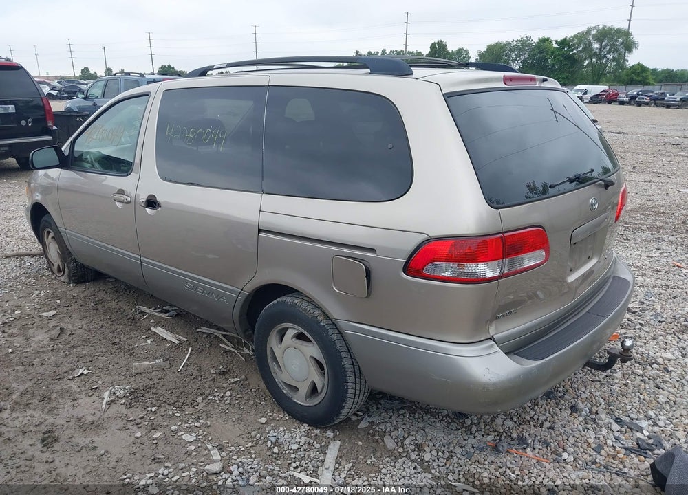 2002 TOYOTA SIENNA VIN: 4T3ZF13C42U499868