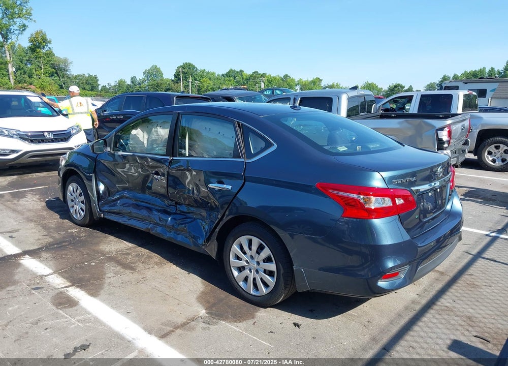 2016 NISSAN SENTRA VIN: 3N1AB7AP5GY255894