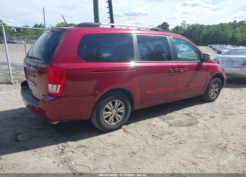 2012 KIA SEDONA LX VIN: KNDMG4C73C6447811