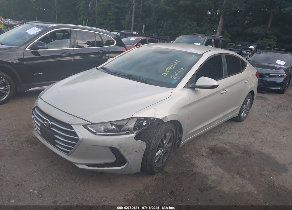 2017 HYUNDAI ELANTRA SE VIN: KMHD84LF3HU099298