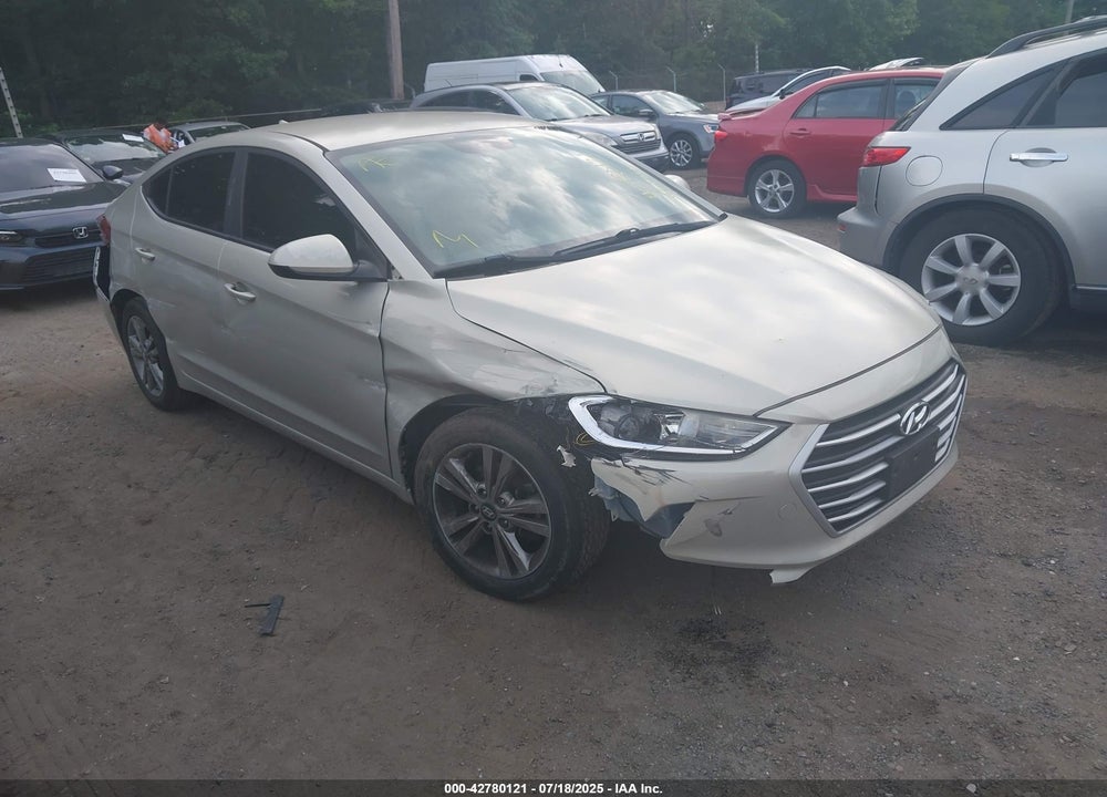 2017 HYUNDAI ELANTRA SE VIN: KMHD84LF3HU099298