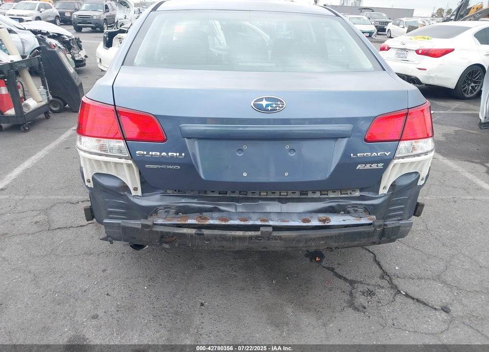 2013 SUBARU LEGACY VIN: 4S3BMBC60D3034758