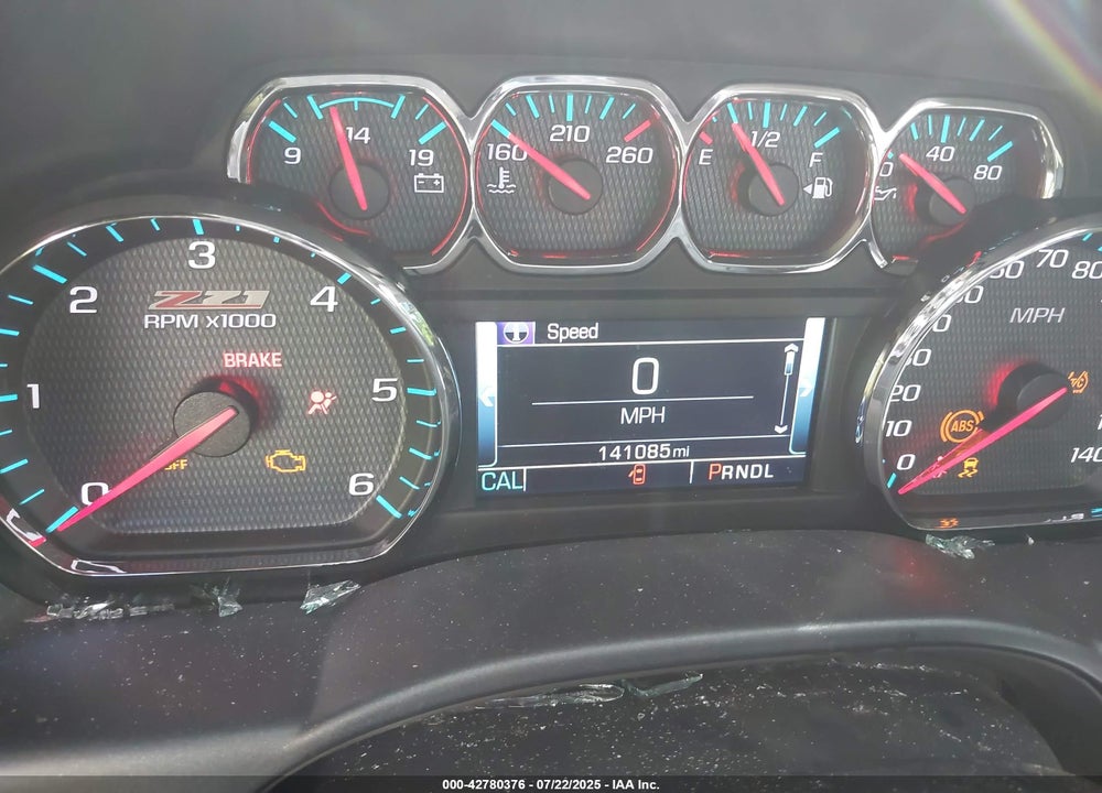 2017 CHEVROLET SILVERADO 1500 2LZ VIN: 3GCUKSEC4HG110373