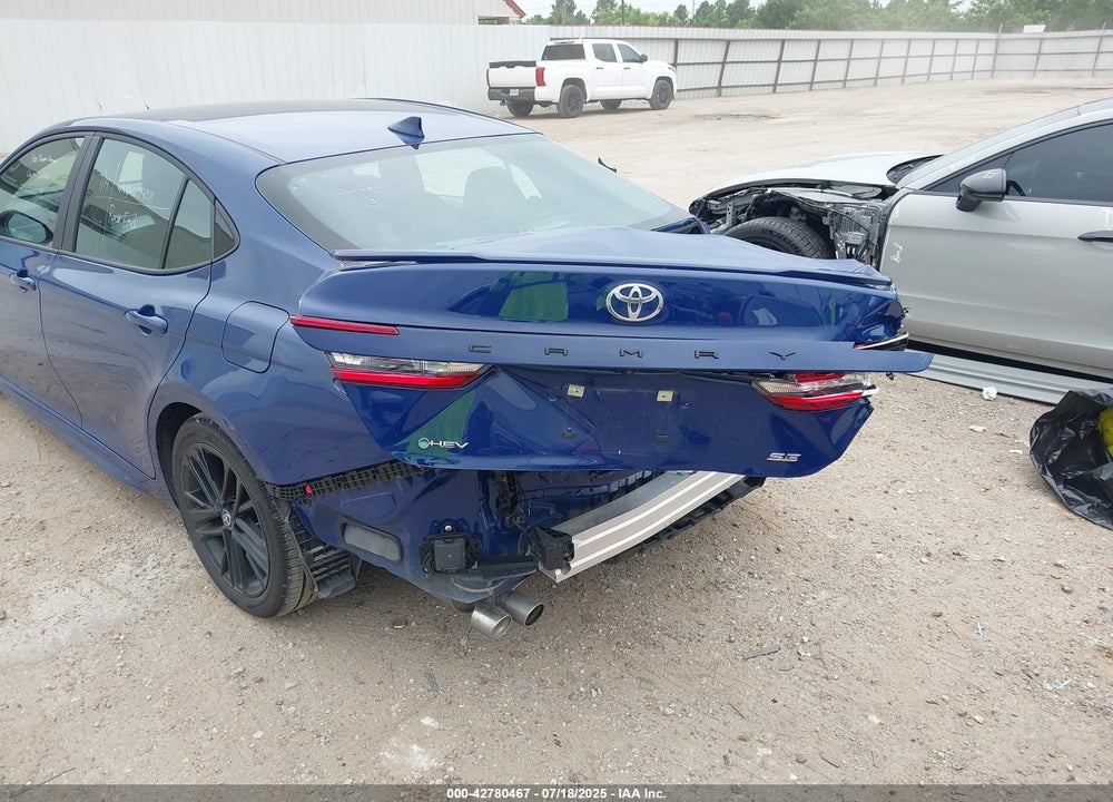 2025 TOYOTA CAMRY VIN: 4T1DAACK4SU136060