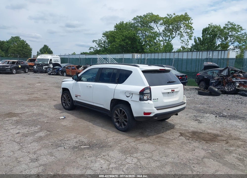 2017 JEEP COMPASS VIN: 1C4NJDBB1HD135386