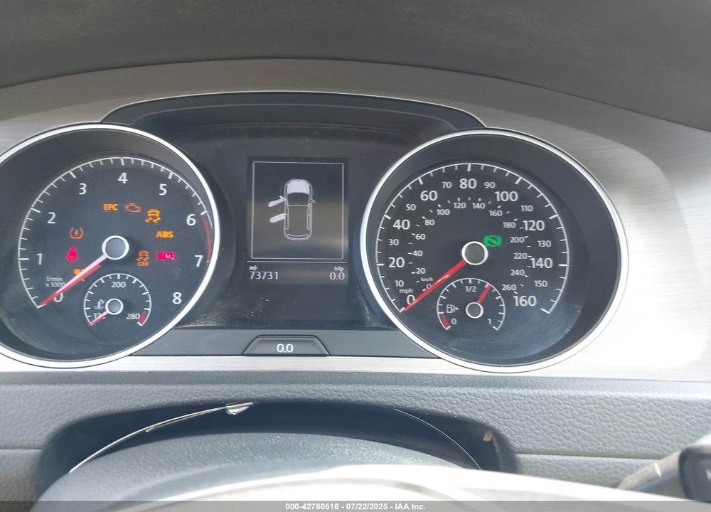 2017 VOLKSWAGEN GOLF VIN: 3VW217AU6HM061178