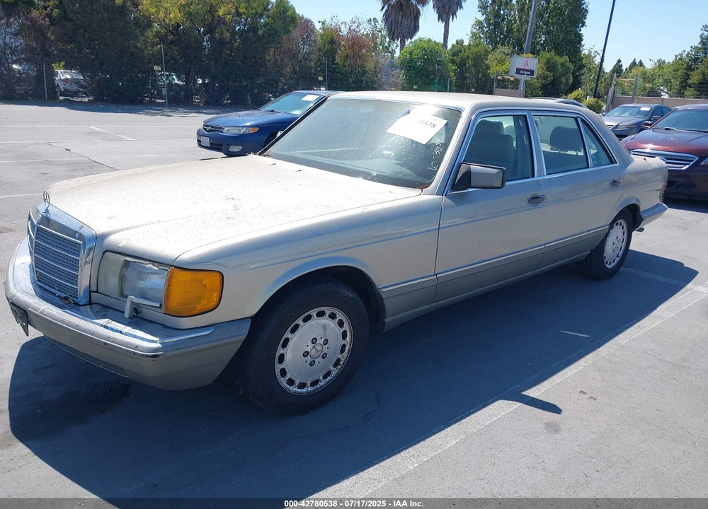 1989 MERCEDES-BENZ 300 SEL VIN: WDBCA25D3KA466244