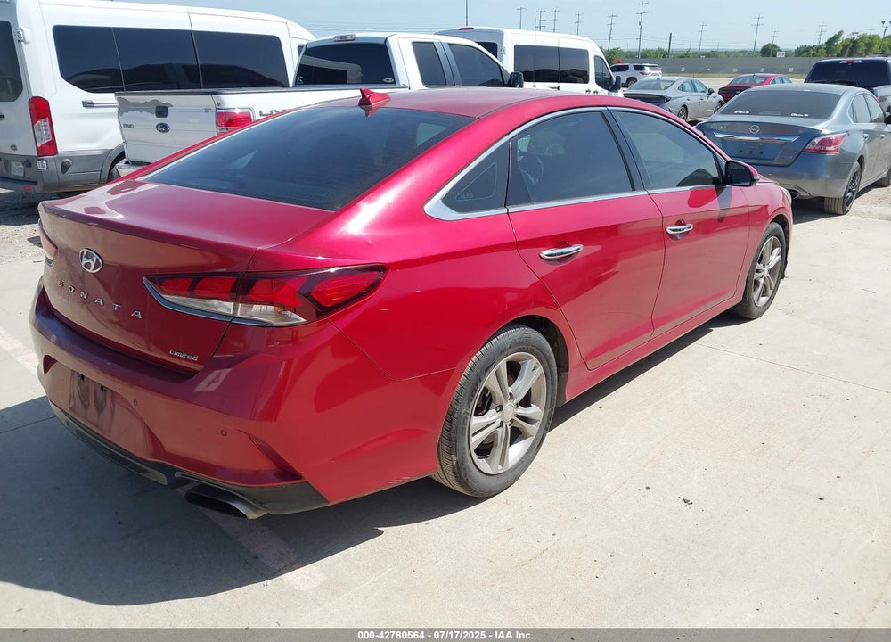 2018 HYUNDAI SONATA VIN: 5NPE34AF8JH597698