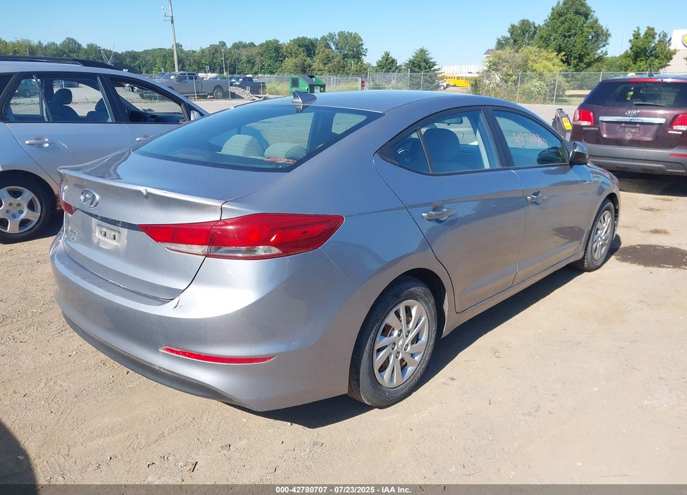 2017 HYUNDAI ELANTRA VIN: 5NPD74LF8HH148349