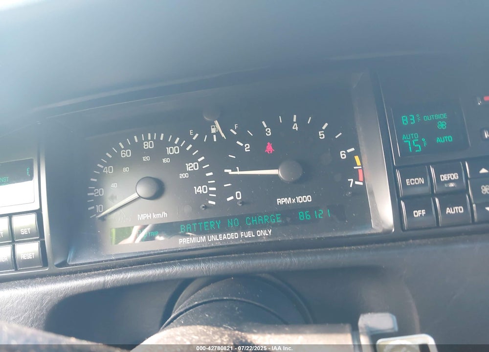 1994 CADILLAC ELDORADO VIN: 1G6EL12Y0RU611712