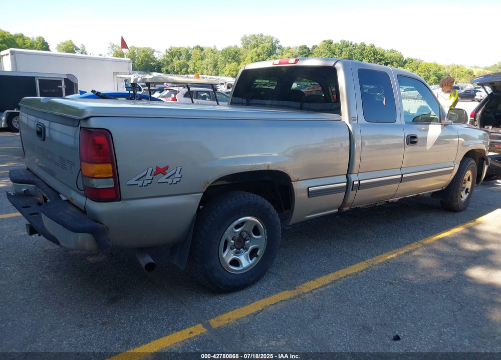 2000 CHEVROLET SILVERADO 1500 VIN: 2GCEK19V2Y1186595