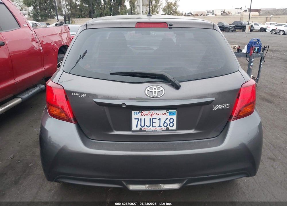 2015 TOYOTA YARIS L VIN: VNKJTUD38FA017341