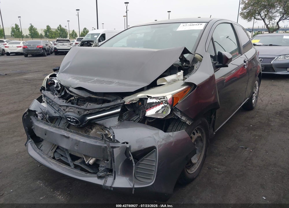 2015 TOYOTA YARIS L VIN: VNKJTUD38FA017341