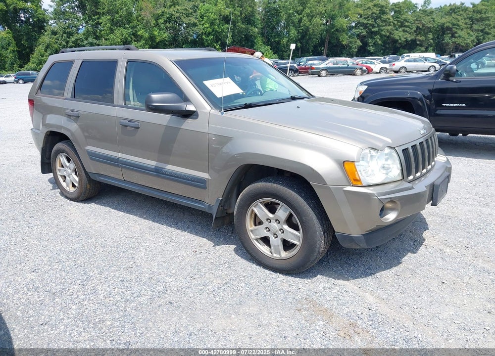 2005 JEEP GRAND CHEROKEE LAREDO VIN: 1J4GR48K05C707536