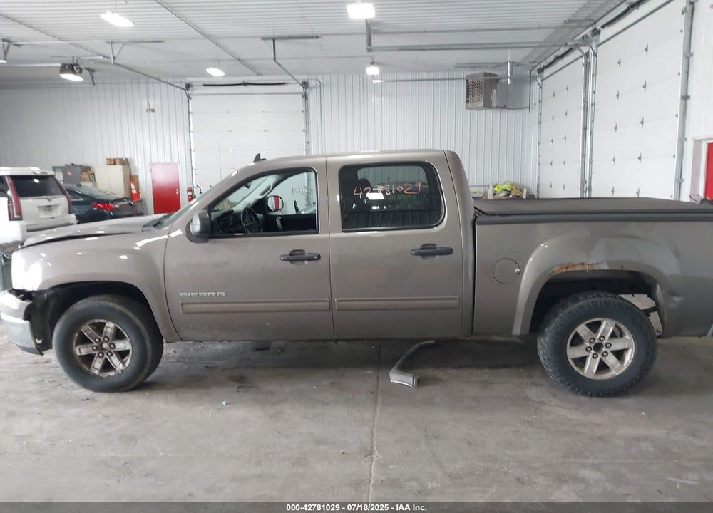 2012 GMC SIERRA 1500 SLE VIN: 3GTP2VE72CG261707