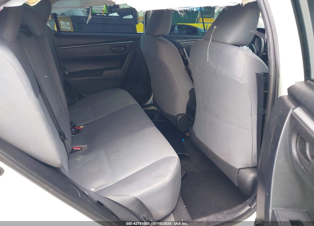 2015 TOYOTA COROLLA VIN: 2T1BURHE8FC381516