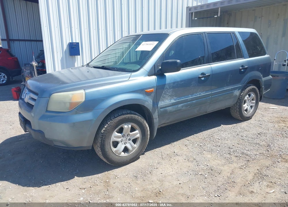 2006 HONDA PILOT LX VIN: 2HKYF18186H562552