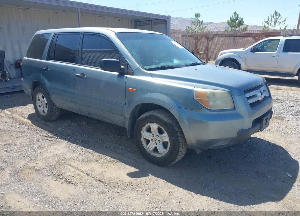 2006 HONDA PILOT LX VIN: 2HKYF18186H562552