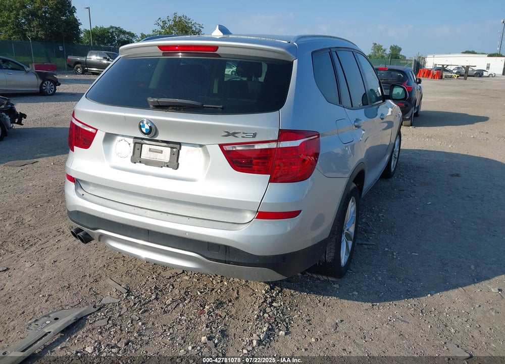 2016 BMW X3 VIN: 5UXWX9C50G0D66442