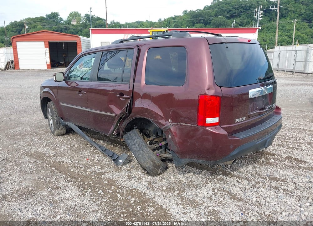 2012 HONDA PILOT VIN: 5FNYF4H96CB019413