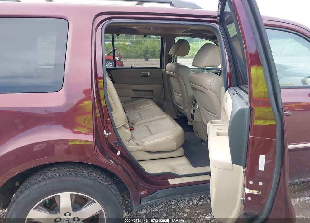 2012 HONDA PILOT VIN: 5FNYF4H96CB019413
